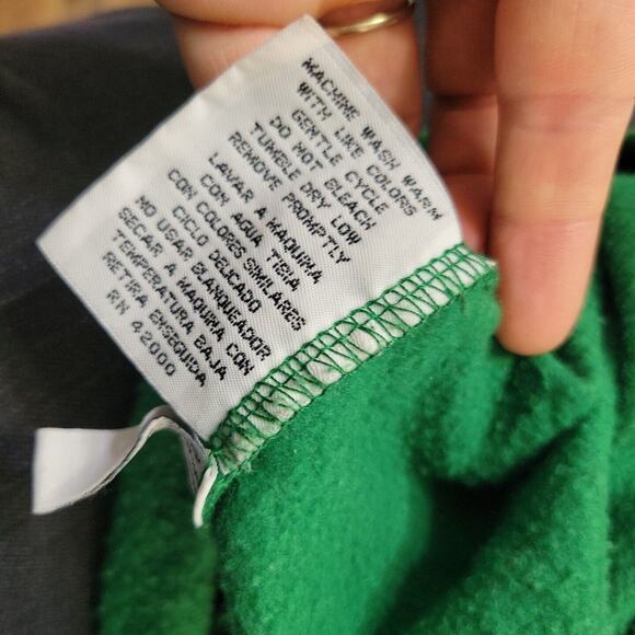 Nutcracker Shirt Womens XL Sweater Green Joy Peace On Earth Tree Comfort Stretch - Picture 8 of 12